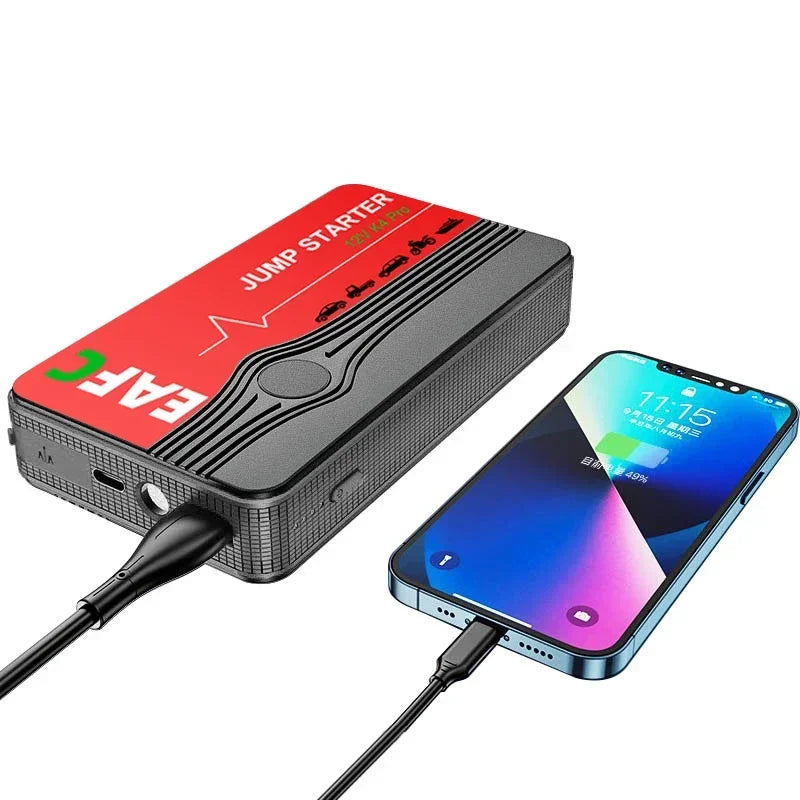 Power Bank com Auxiliador de Partidas